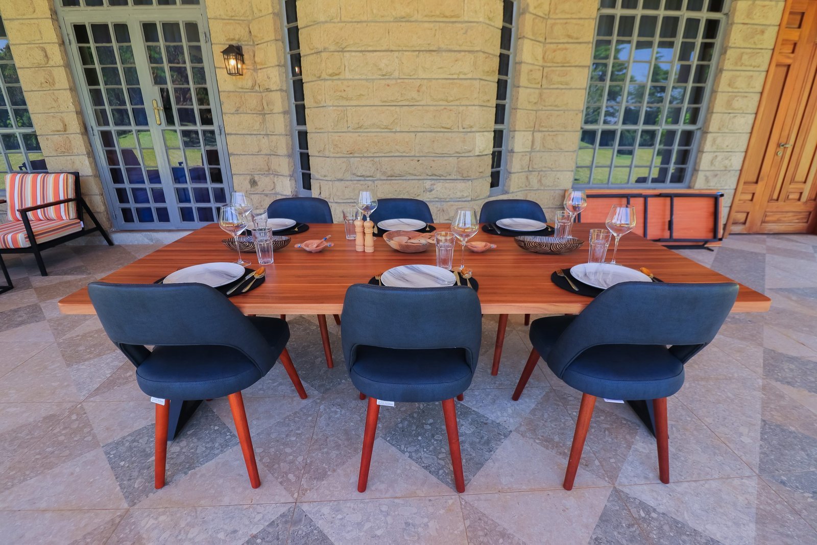 Gather outside at Isiolo Holiday Home